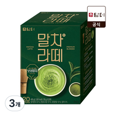 담터 말차라떼, 20g, 3개, 20개입
