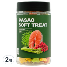 댕댕이연구소 가수분해 강아지 간식 노즈워크 소프트 트릿, 2개, 150g, 슈퍼푸드