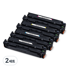 모노테크 HP W2110A W2110X 호환토너 세트, 2세트, W2110A 표준용량/4색