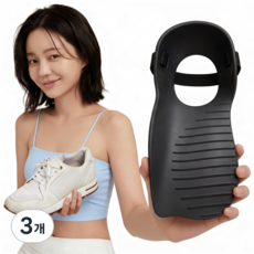 바디사랑 아치깔창 발편한 논슬립 인솔, 3개