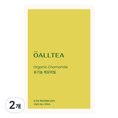 뉴올티 유기농 허브티 캐모마일, 1.5g, 10개입, 2개