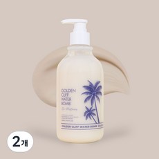 골든클리프 워터밤 보습 태닝로션 태닝전용 바디로션, 2개, 500ml