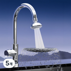 솔바람집 360도회전 만능 수도꼭지, 5개