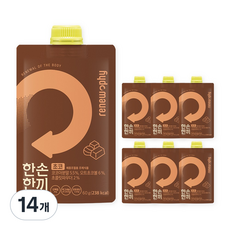 한손한끼 단백질 쉐이크 파우치 프로틴 식사대용, 14개, 60g