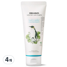 오가본 씨앗품은 시원 수딩젤, 150ml, 4개