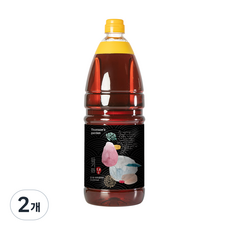 톰슨가든 고소한 들기름 업소용 대용량 식당용, 2개, 1.8L
