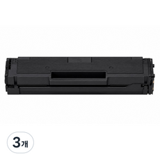 MLT-D111E 특대용량 삼성호환토너 SL-M2074 SL-M2020 SL-M2022 SL-M2071F SL-M2023 SL-M2026W SL-M2029, 3개, 검정
