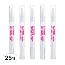 국산 촉촉 핑크 큐티클 오일펜, 25개, 2.5ml
