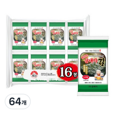 맛있는 삼대가 삼대가김 도시락김 식탁김 재래김 조미김 도시락 식탁 삼김천하, 64개