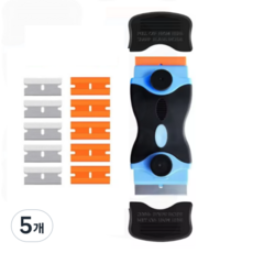 INVEN* 인벤 고급 다용도 양날 인덕션 다용도 스크래퍼 @안전2중포장@ 욕실 주방 바닥 스티커제거 청소, 5개