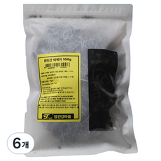 완도 미역귀 효능 후코이단 말린 미역귀 간식, 6개, 100g