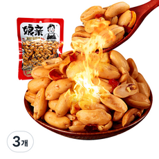 (배터짐) 냥친 사천 마라땅콩 마라화성 맥주안주, 3개, 150g
