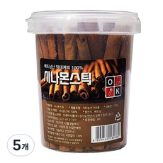 시나몬 스틱 통계피 뱅쇼 계피 차, 5개