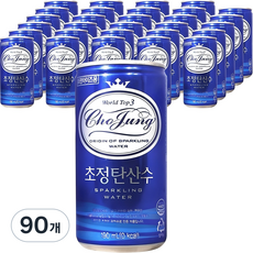 일화 초정탄산수 플레인, 190ml, 90개