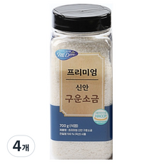 코스트코 프리미엄 신안 구운 소금 700g 천일염 신안소금, 4개