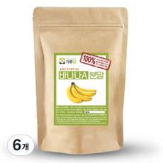가루랑v 바나나A분말 선식, 200g, 6개