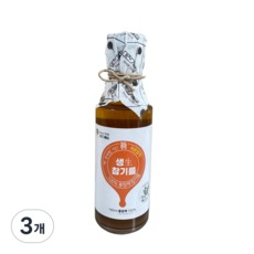 대전기름집 저온압착 생참기름 180ml, 3개