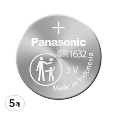 파나소닉 CR1632 1알, 5개, 1개입