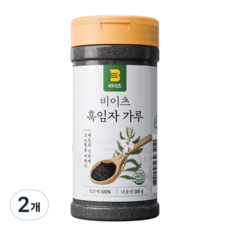 [100% 국내 가공] 비이츠 검은깨 흑임자 가루, 2개, 200g