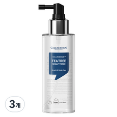 셀리본 셀리바이옴 티트리 스칼프 헤어 토닉 탈모완화 허브향, 3개, 150ml