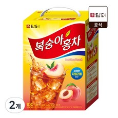 담터 아이스티 복숭아 홍차, 14g, 100개입, 2개