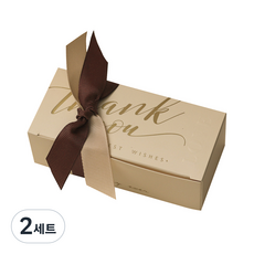 EGMI 화이트 데이 리본 사탕 쵸콜렛 선물 다용도 미니 종이 포장 상자 10P, 2세트, 중