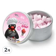 핑구 구강유산균 함유 무설탕 자일리톨 캔디 스노우이글루, 2개, 70g