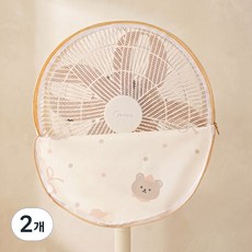 DUGN 프리미엄 선풍기 안전망 + 보관용 커버 겸용 2in1, 2개, 16인치 2개, 16인치