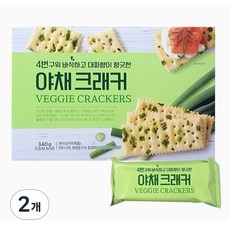 대파향 야채 크래커, 2개, 340g