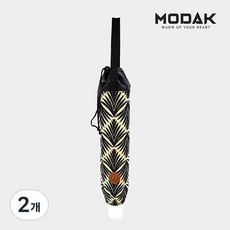 모닥 리프 종이컵 홀더, 2개