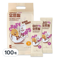 그리심 미친오트밀 누룽지, 35g, 100개