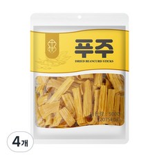 자른 푸주 건푸주 두부피 건두부면 마른유바, 4개, 500g