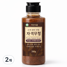 하린식품 전통 수제 옛날 자색무청 국내산 100% 우리쌀, 2개, 380g