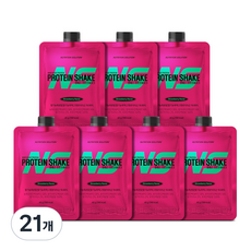 NS 프로틴 쉐이크 식사대용 다이어트 단백질 파우치 딸기맛, 21개, 45g
