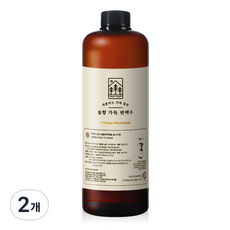솔향가득 잎편백수 리필형 대용량 천연 피톤치드 원액, 2개, 1L