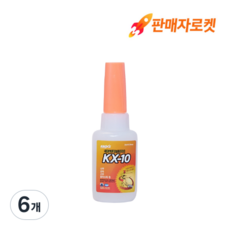 INVEN* 케미칼인벤 KX10 접착제 소 @로켓그로스@안전인증@, 6개