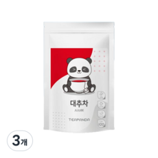 국산 대추차 생분해 삼각티백, 3개, 100개입, 1.2g