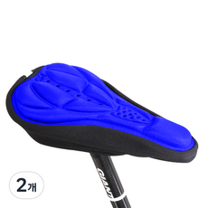 엔빙 고발포 슬림 자전거 안장커버, 2개, 코발트 블루 ( NB-035 BU)