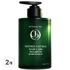 J2 두피케어 특허성분 청소년 약산성 비듬 샴푸, 500ml, 2개