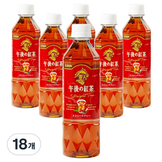 기린 오후의 홍차 스트레이트티, 500ml, 18개