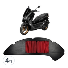 NMAX 에어필터 순정형 에어크리너 21년식이후, 4개