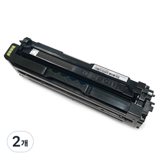모노테크 삼성 호환토너 CLT-K506L, 2개, 검정