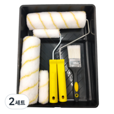 에덴스톨 페인팅 롤러 리필용 + 소형붓 세트, 2세트
