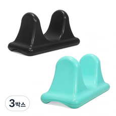 리브에어 마사지기 장요근 스트레칭 근막이완 전신 코어, 3박스, 장요근마사지기블루