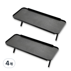 디모어 생활편리 모니터 선반 거치대 받침대, 혼합색상, 4개