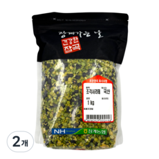[농협] 장계농협 조각서리태, 2개, 1kg