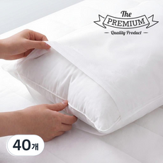 라운드데이 깔끔숙면 여행용 일회용 베개커버 대형 3중직