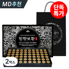 침향보황 명품 숙성발효 리포좀 침향환 60p + 쇼핑백, 225g, 2개