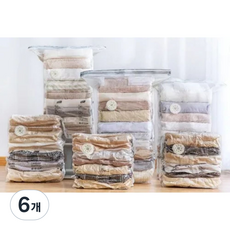 씨엠샵 3D 입체형 압축팩 압축커버 맨손, 6개, 1개입