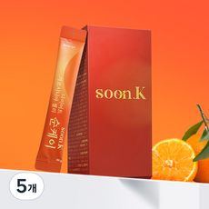 혈당 쾌변 다이어트 탄수화물 붓기 다이어트젤리 컷팅젤리 빠른 체지방 감량 효과 soon.K_280g, 5개, 280g